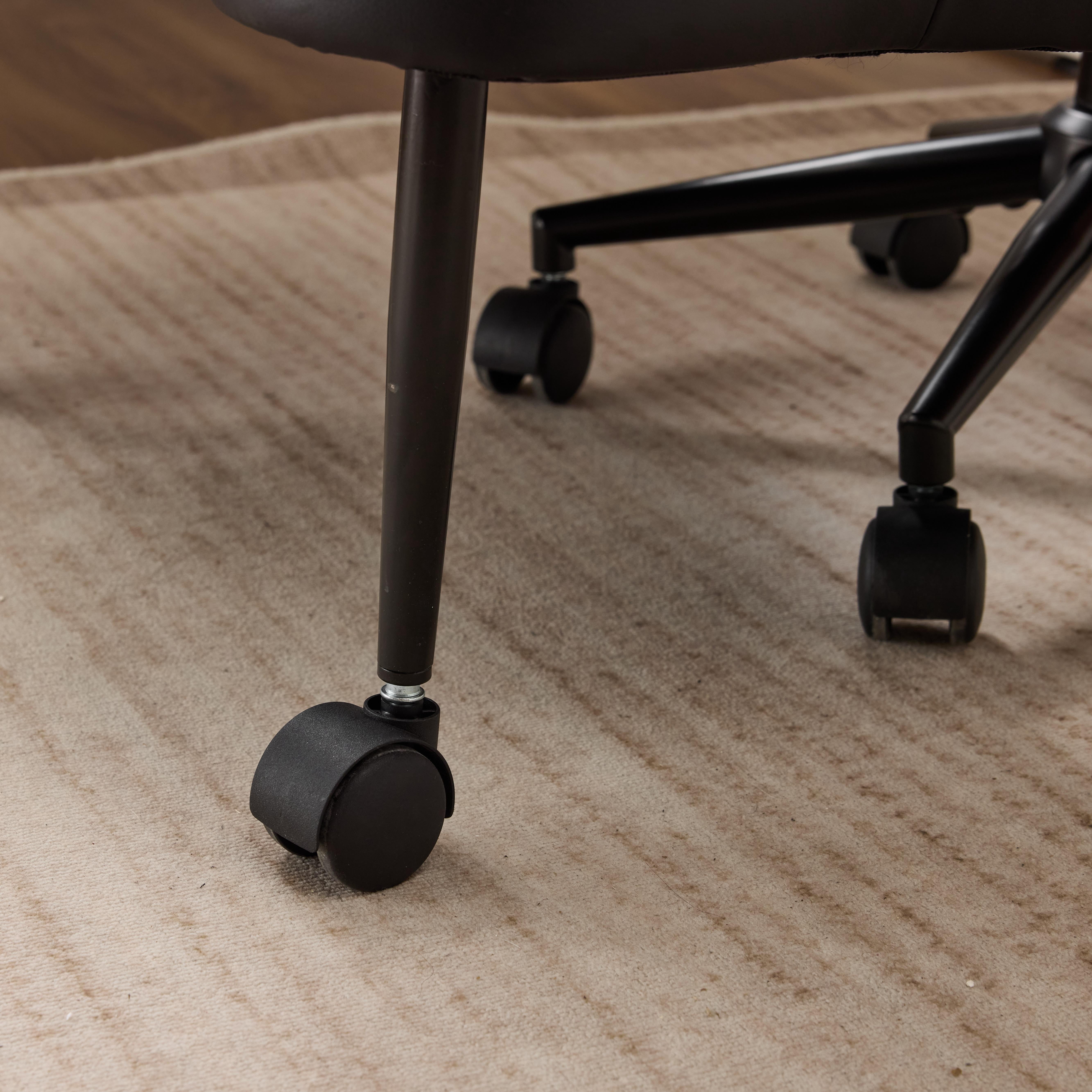 Ergonomic Meditation Chair with Lumbar Support and Height-Adjustable Cushion, Cross-Legged Seating for Office Work and Study, Black