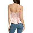 thumbnail image 2 of 1.STATE womens  Date Peplum Top, xs, Pink, 2 of 3