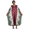 thumbnail image 4 of Up2date Fashion's Three Women's Black-Print Satin Caftans / Kaftans Value Pack #25, 4 of 4