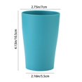 thumbnail image 3 of pdqouc PP Plastic Cups Plastic Cups Set of 8 Un*breakable Drinking Cup Kids Cups Reusable Dishwasher Safe Water Glasses Small Cups for Kitchen Children's Tableware Cups Set Wash Cups (8 OZ Kids Size), 3 of 10