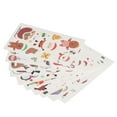 thumbnail image 1 of Pegatinas navideñas para tatuajes, 10 unidades, pegatinas navideñas para tatuajes temporales, pegatinas navideñas para rostros, diseño de última generación, 1 of 14