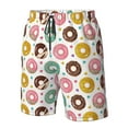 thumbnail image 4 of Logiee Colorful Donuts Print Mens Swim Trunks Quick Dry Board Shorts,Breathable Hawaii Beach Shorts Swimwear Bathing Suits-XX-Large, 4 of 6