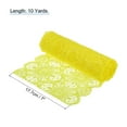 thumbnail image 2 of Unique Bargains Lace Ribbon 10 Yards 7 Inch Lace Flower Trim for Craft Headbands Wedding Yellow, 2 of 5
