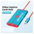 thumbnail image 2 of Video Capture Card Switch Dock for USB C to -Compatible Cable Adapter 1080P60Hz 100W PD, 2 of 5