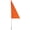 Orange, variant on In the Breeze 4520 — On the Go Banner, Purple— Pole and Ground Stake Included — Event and Business Flag