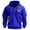 16 Blue, variant on Hoodies for Men Quarter Zip Pullover Tactical Hooded Sweatshirt Funny Long Sleeve Casual Fashion Hoodie with Pockets