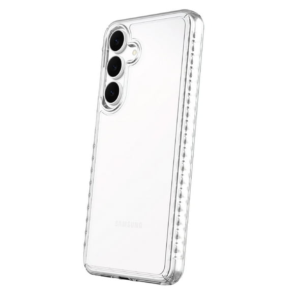 onn Protective Gel Phone Case for Samsung Galaxy S25 FE - Clear