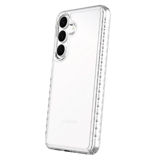 onn Protective Gel Phone Case for Samsung Galaxy S25 FE - Clear
