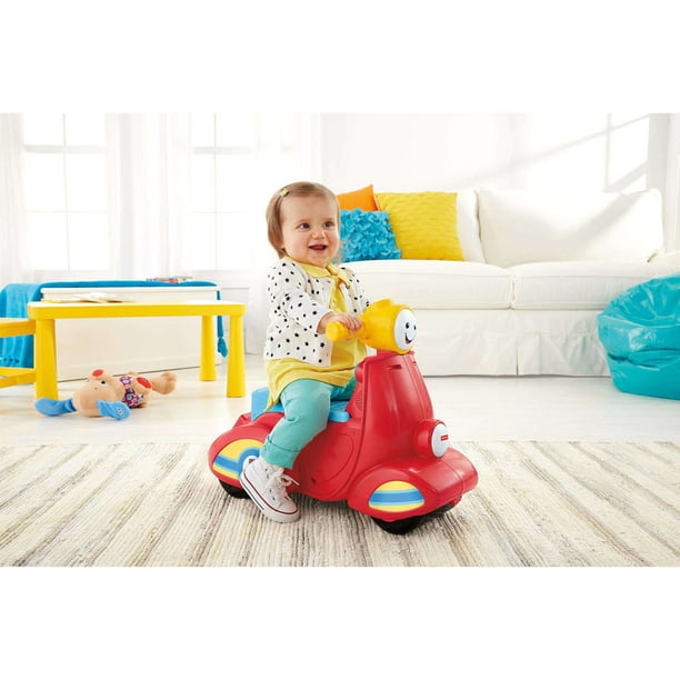 Laugh Learn Stages Scooter Ride-On Toddler Toy - Walmart.com