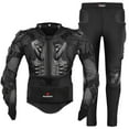 thumbnail image 2 of Veste de Motocross pour Hommes, Armure de Moto, Résistante à l'Usure, Anti-Chute, Veste de Course pour Vélo, Protection Moto MC1001 Noir 5TG, 2 of 6