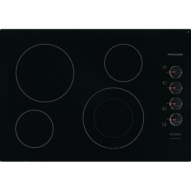Frigidaire FFEC3025UB 30 Inch Electric Smoothtop Cooktop Black