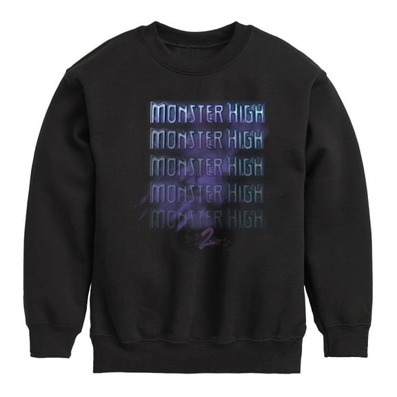 Monster High - Monster High 2 The Movie - Toddler & Youth Crewneck Fleece Sweatshirt