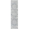 thumbnail image 2 of SAFAVIEH Alhambra Evan Floral Bordered Runner Rug, Ivory/Grey, 2' x 8', 2 of 11