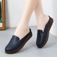 thumbnail image 6 of Sngxgn Flat Shoes Women Comfortable Slip on Women's Flats(Blue,37), 6 of 6