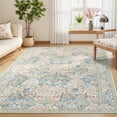 thumbnail image 3 of Reepow 8x10 Beige Brown Area Rugs for Living Room Washable Rugs Low Pile Non Slip Backing Retro Indoor Boho Carpet for Kitchen Dining Room Home Office, 3 of 10