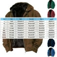 thumbnail image 4 of Mwjwdo Winter Jackets for Men with Hood Thicken Warm Sherpa Fleece Lined Tactical Jacket Casual Zip Up Coats Outwear 2025 Dark Blue M, 4 of 8