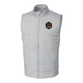 thumbnail image 2 of Men's-Cutter & Buck  Gray Houston Dynamo FC Stealth Hybrid Quilted Windbreaker Full-Zip Vest, 2 of 3
