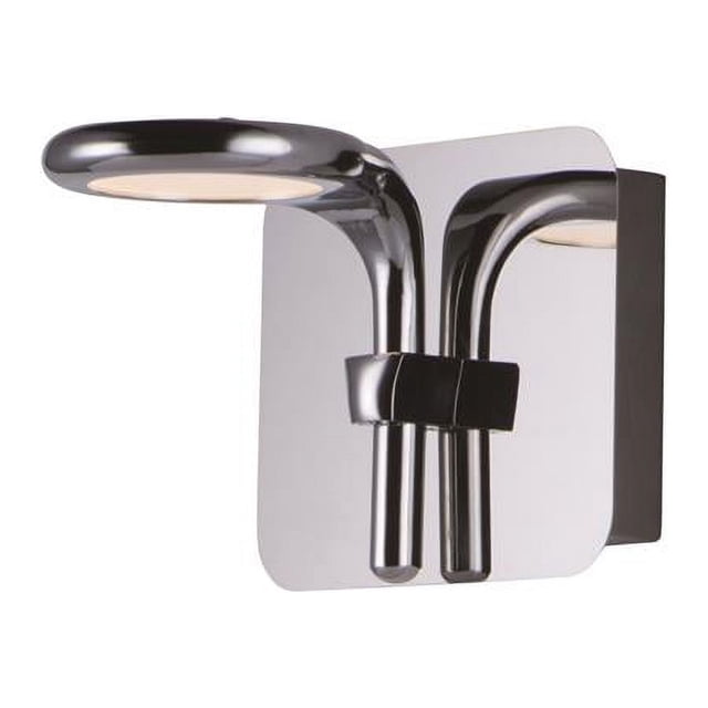 ET2 Cobra Polished Chrome LED One-Light Wall Sconce Dimmable 7 in