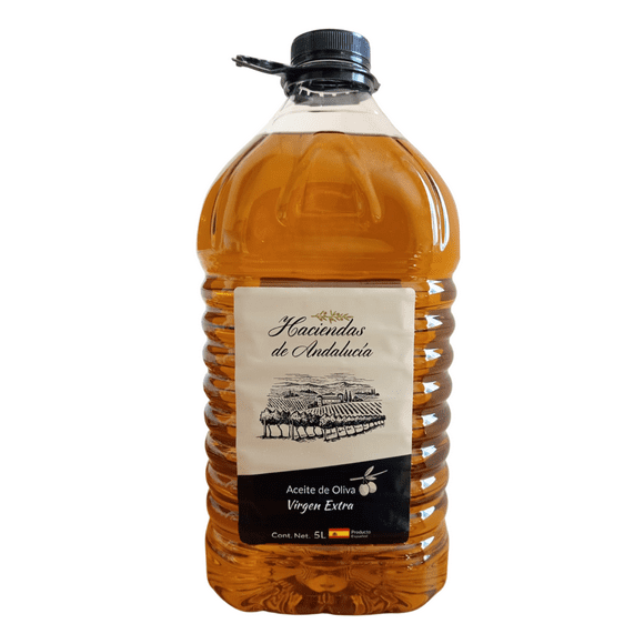 Aceite De Oliva Extra Virgen Español 5 L Hacienda Andalucia HACIENDAS DE ANDALUCÍA Aceite De Oliva Extra Virgen