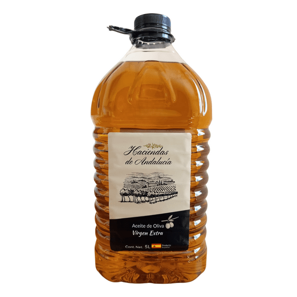 Aceite De Oliva Extra Virgen Español 5 L Hacienda Andalucia HACIENDAS DE ANDALUCÍA Aceite De Oliva Extra Virgen