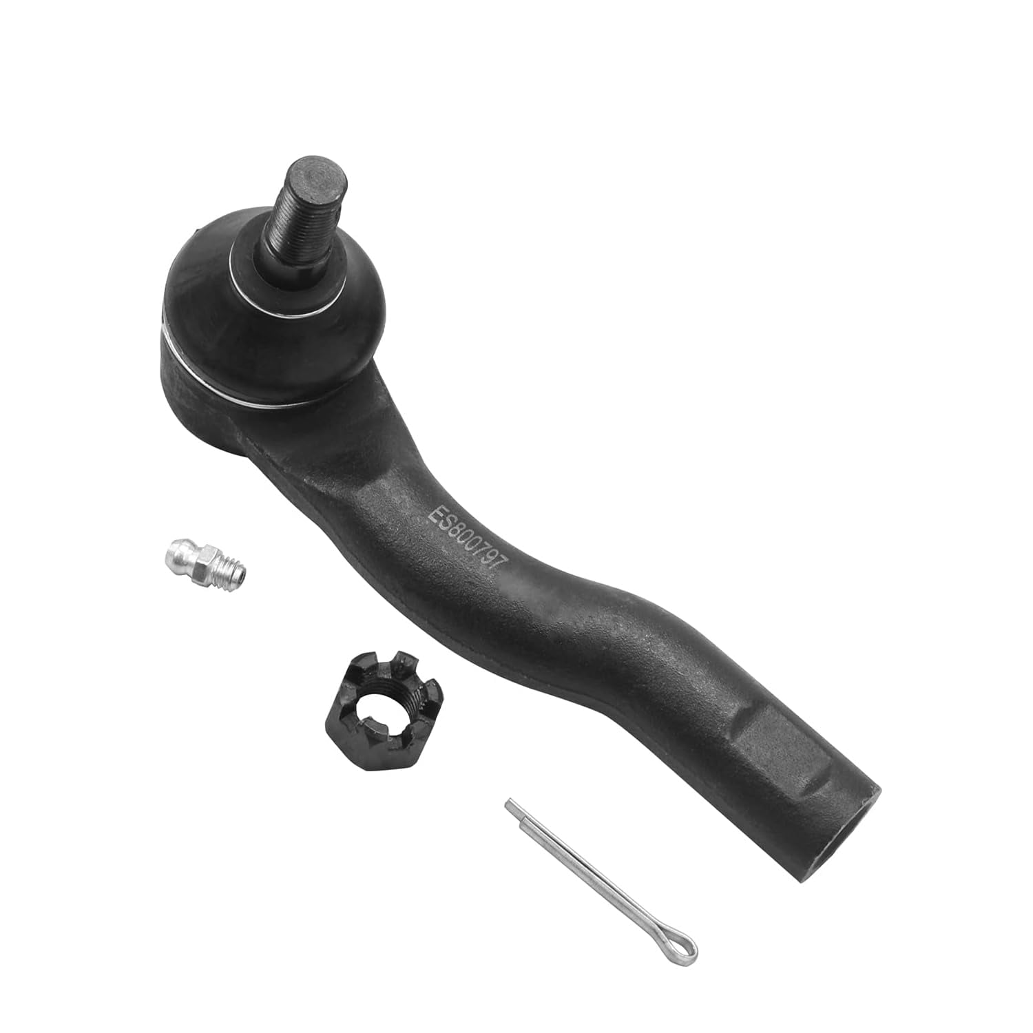Detroit Axle - Front Inner and Outer Tie Rod Ends Replacement for 2010-2012 Ford Fusion 2.5L/3.0L - [2011-2012 Lincoln MKZ Hybrid] - 2010-2011 Mercury Milan
