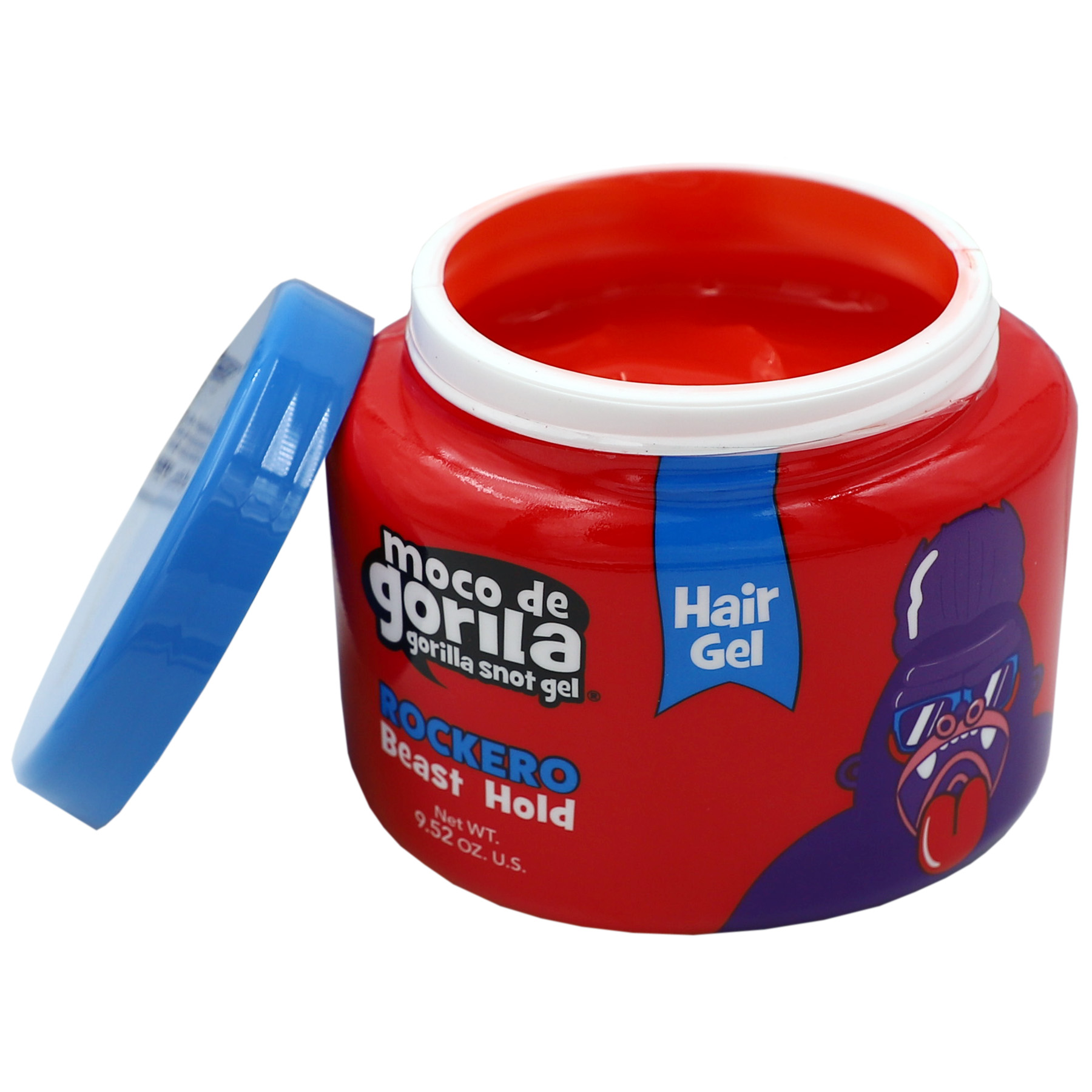 Moco de Gorila Rockero Hair Styling Gel, Long Lasting Hold Unisex 9.52 oz Jar - image 4 of 8