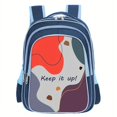 thumbnail image 1 of Stylish & Functional: Color Matching Pattern Design Student Backpack for Office, School, Outdoor Sports & Travel, 1 of 5