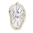 thumbnail image 2 of Reloj De Pared Distorsionado, Reloj Retorcido Vintage Para Decoración De Oficina En El Hogar, 6,88", 2 of 7
