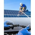 thumbnail image 4 of CoolStuff 30Ft 10AWG Solar Panel Extension Cable 6mm² Solar Extension Wire with IP68 Male and Female Connectors, Durable PV Cable for Home, Boat, Photovoltaic Systems and RV Solar Panels, 4 of 9