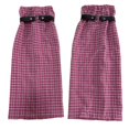 thumbnail image 1 of Calentadores de piernas con estampado de cuadros Harajuku para mujer, con anillo de piel sintética, cubierta de pie gótica Punk Lolita, calcetines holgados de pierna ancha, 1 of 5