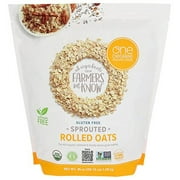 ONE DEGREE ORGANIC FOODS Organic Sprouted Rolled Oats, 45 OZ