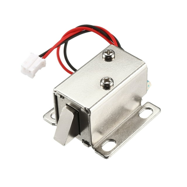 Cerradura Electromagnética de Solenoide Mini de 6mm DC24V 0.57A para Cerradura de Puerta de Gabinete