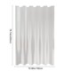 thumbnail image 3 of Shower Curtain Waterproof Thickened Plastic | Odor-Free Non-Toxic Material | Modern Solid White | 180x200cm | Translucent Privacy | Anti-Slip | Easy Install | 12 Hooks Included, 3 of 7