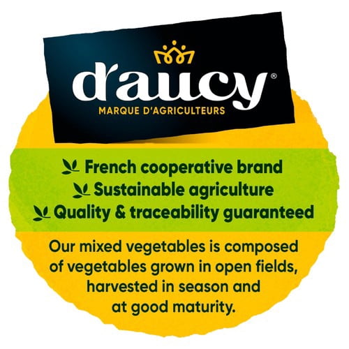 D'aucy Mixed Vegetables 400g, British Import (Pack of 3)