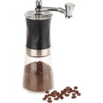 thumbnail image 1 of Molinillo de café manual con manivela, molinillo de café manual con mecanismo de molienda de cerámica, ajustable de forma continua, 19 cm, 1 of 4