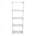 thumbnail image 4 of Bibliothèque sur pied multicouche, étagère de rangement, organisateur pour la maison, pour salon, chambre à coucher, motif floral, 4 of 4
