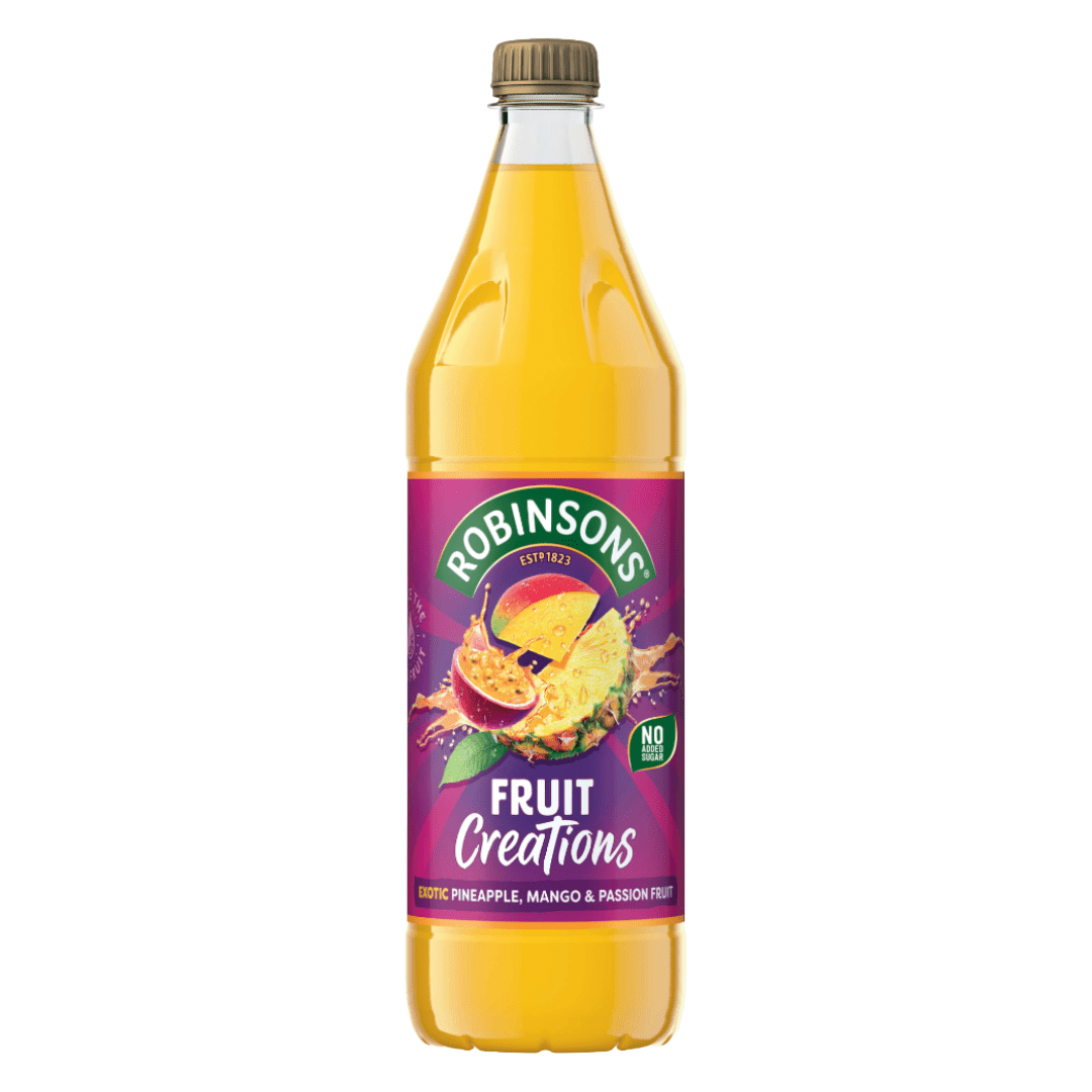 Robinsons Fruit Creations Pineapple, Mango, Passionfruit 12x1L