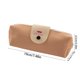 thumbnail image 3 of Estuche de lápices de cuero, bolsa de cremallera delgada de gran capacidad, bolígrafo impermeable y organizador de papelería para la oficina y los viajes escolares, 3 of 6