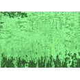 thumbnail image 1 of Ahgly Company Indoor Rectangle Abstract Emerald Green Modern Area Rugs, 7' x 9', 1 of 4