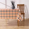 thumbnail image 6 of Way To Celebrate Halloween PEVA Tablecloth Indoor & Outdoor Table 60" x 102" - Buffalo Plaid, 6 of 9