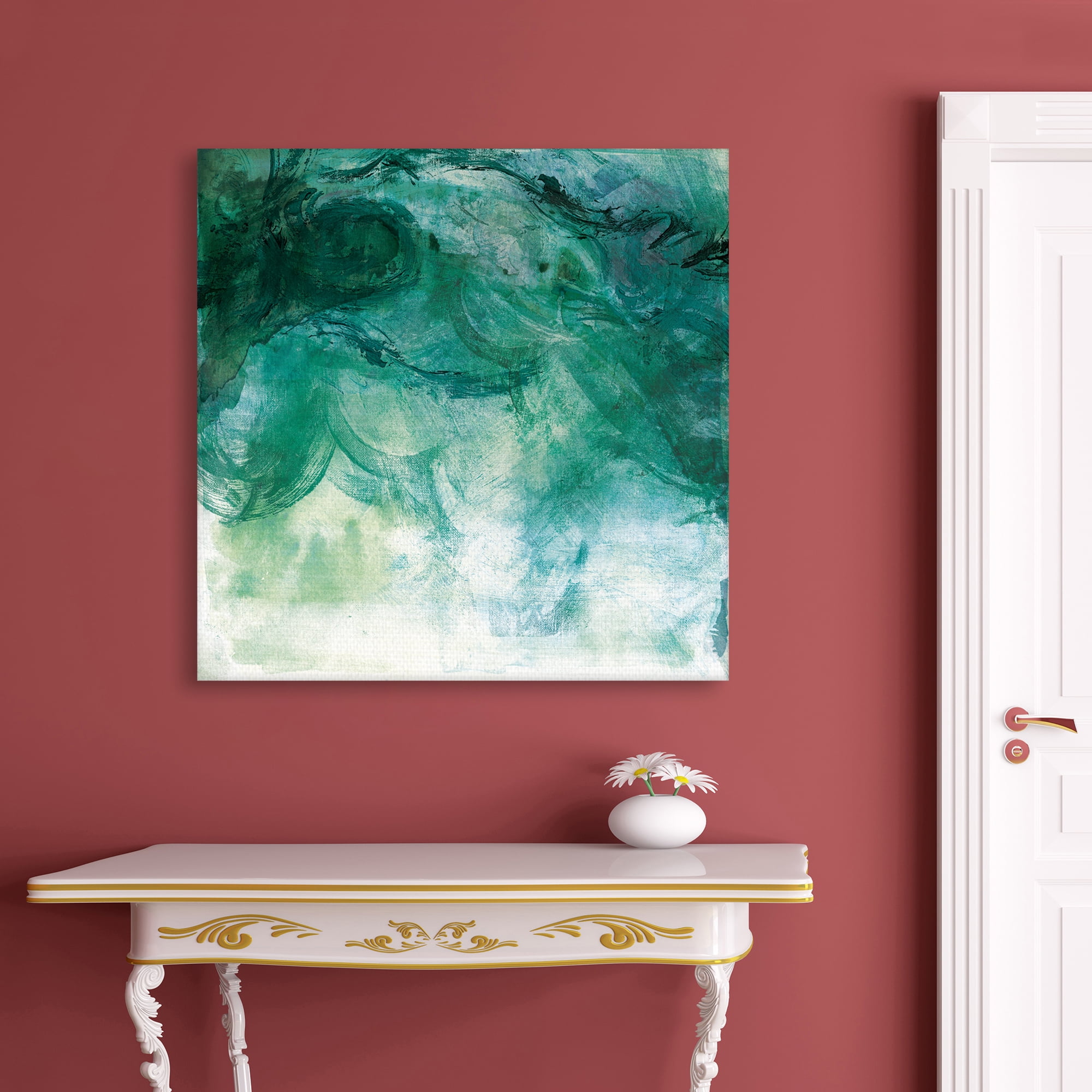 Mirrored Surface by Willowbrook Fine Art Canvas Art Print