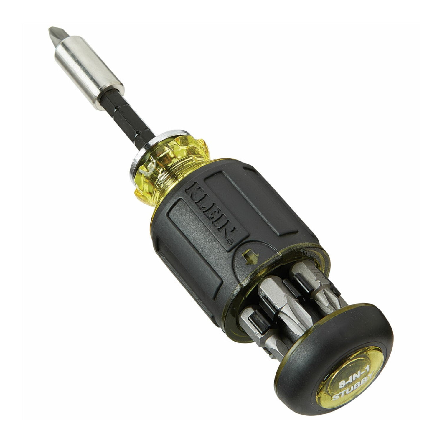 Klein Tools 32308HD 12-in-1 Impact Rated Stubby Driver Set with Flip
