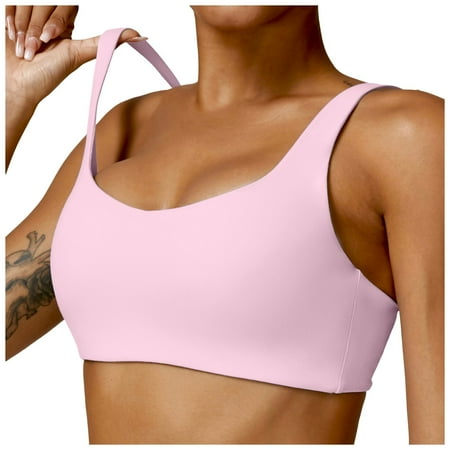 Womens Bras Underwire Push Up Bra Pack Backless Sports Bra Women s One Shoulder Sexy Padded Bustier Push Up Gym Tops Straps Yoga Bra Workout Bra Fitness Bralette