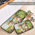 thumbnail image 5 of Ryvnso Cute Esater Bunny Kitchen Rugs Set Non Slip Runner Mats for Dining Room, 5 of 7