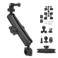 thumbnail image 1 of Support de guidon de moto 360° pour caméra d'action et vélo avec adaptateur, 1 of 4