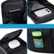 thumbnail image 2 of Bolsa de manillar de bicicleta bolsa de almacenamiento de bicicleta impermeable para bicicleta plegable de carretera MTB, 2 of 8