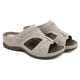 thumbnail image 5 of Sandalias de cuña Sandalias de vestir Zapatos de verano Punta abierta Sin cordones para mujer (36) Beige, 5 of 9