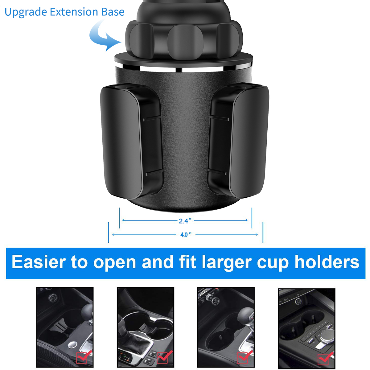 Cshidworld Car Cup Holder Phone Mount with Flexible Neck photo 8