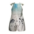thumbnail image 5 of Ichuanyi Womens Fashion Retro Overalls Rompers Printed Suspender Jumpsuit Pants, 5 of 7