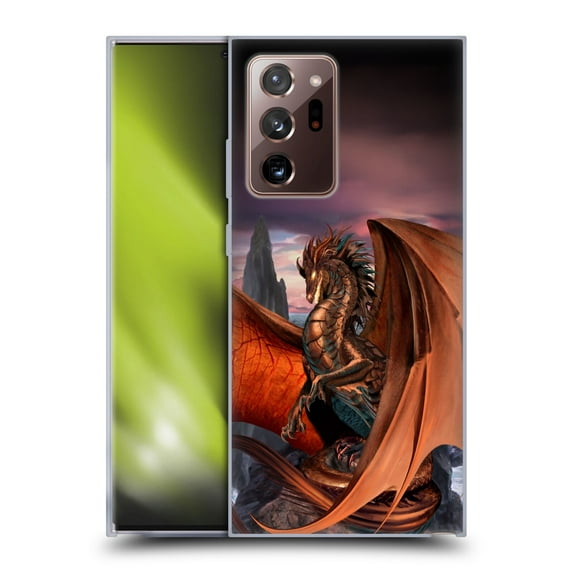 Head Case Designs Officially Licensed Ruth Thompson Dragons Coppervein Soft Gel Case Compatible with Samsung Galaxy Note20 Ultra / 5G